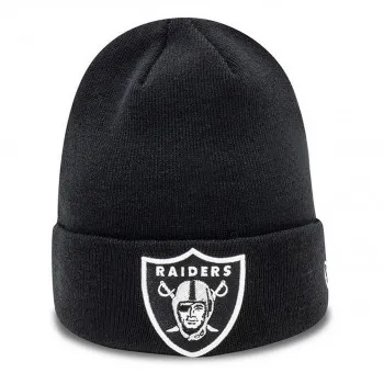 NEW ERA Fes KAPA NFL ESSENTIAL CUFF KNIT OAKRAI BLK 