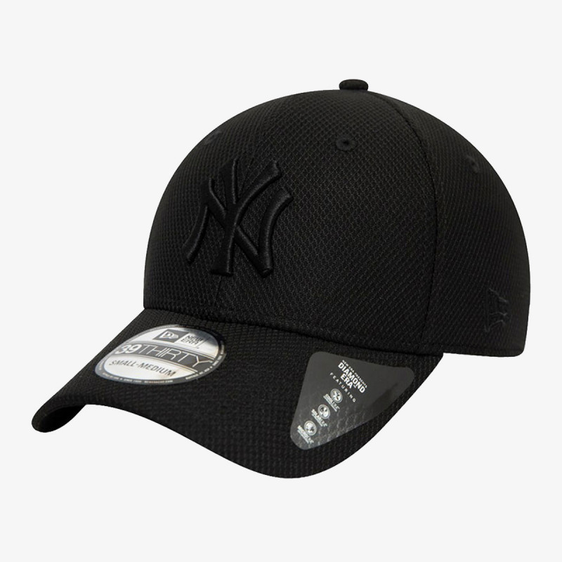 New Era Sapca New York Yankees Diamond Era Black 39THIRTY Cap 