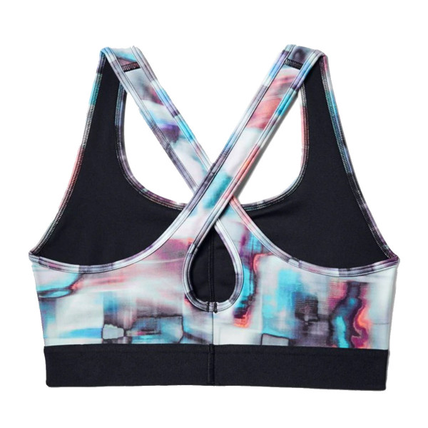 Under Armour Bustiera Armour Mid Crossback Printed Bra 