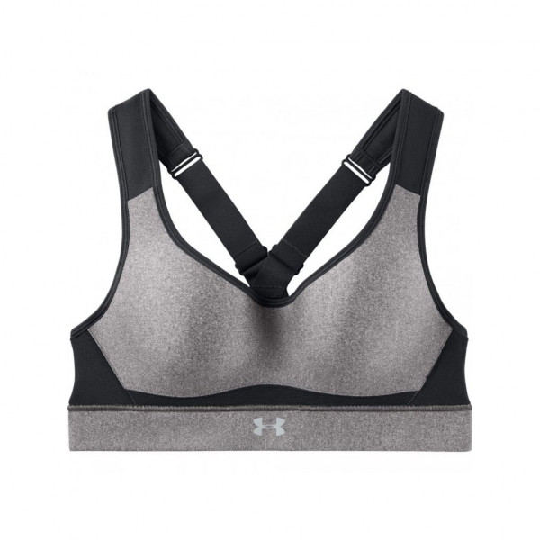 Under Armour Bustiera WARP KNIT HIGH IMPACT HEATHER BRA 