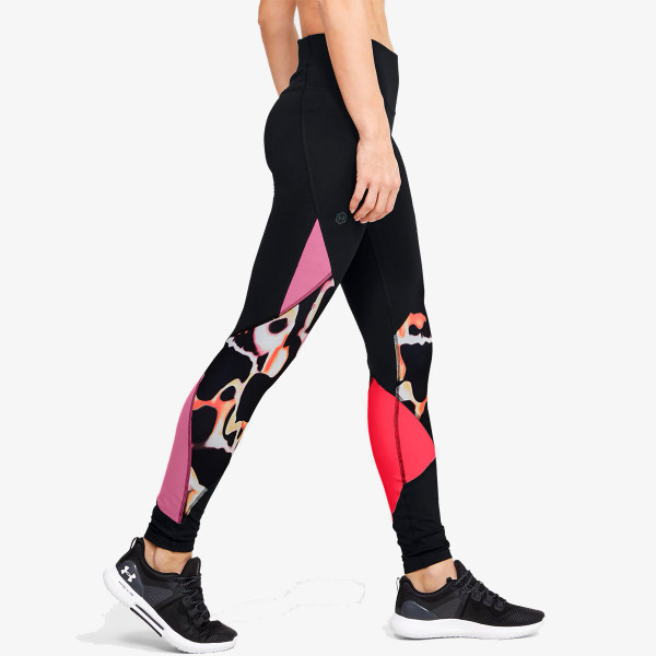 Under Armour Colanti UA RUSH PRINT COLOR BLOCK LEGGINGS 