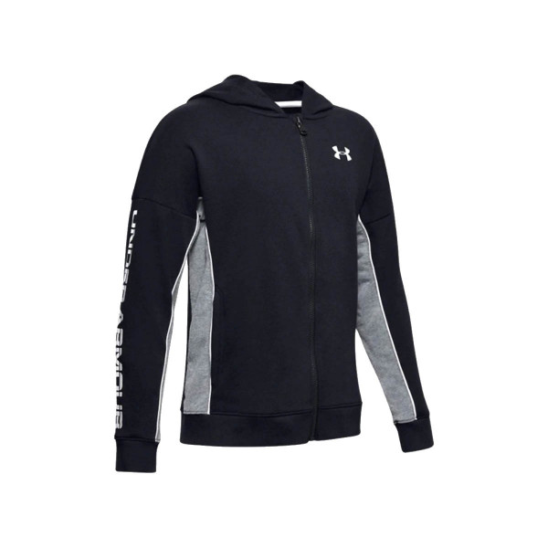 Under Armour Tricou maneca lunga RIVAL TERRY FZ 