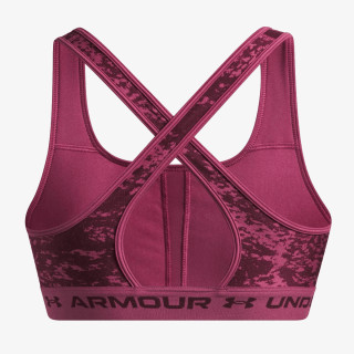Under Armour Bustiera Crossback Mid Print 
