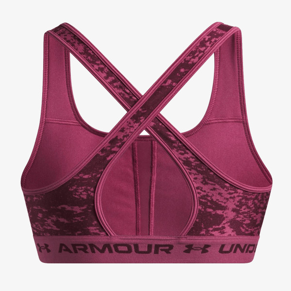 Under Armour Bustiera Crossback Mid Print 