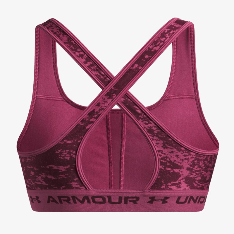 Under Armour Bustiera Crossback Mid Print 