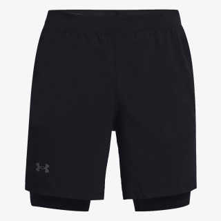 Under Armour Pantaloni scurti UA LAUNCH 7'' 2-IN-1 SHORT 