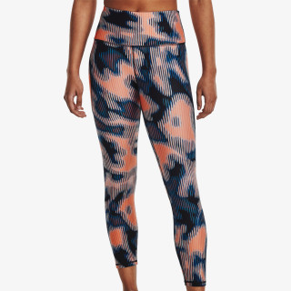 UNDER ARMOUR Colanti HeatGear No-Slip Waistband Printed Ankle Leggings 