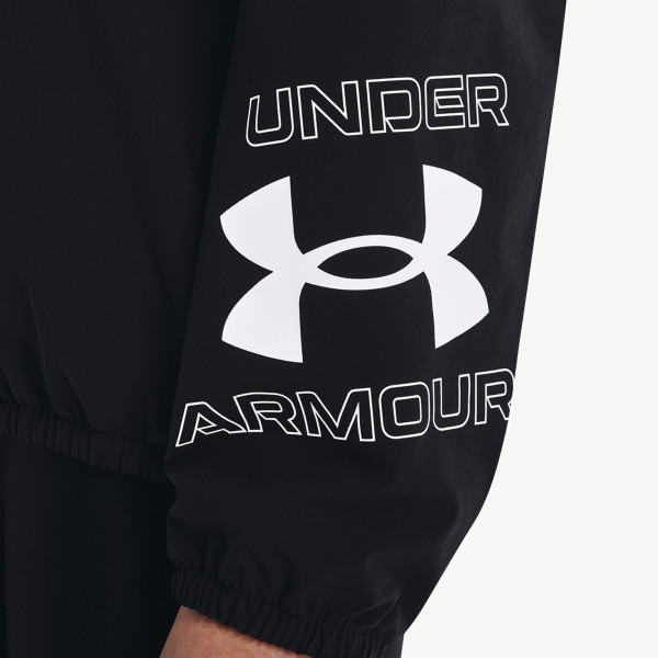 Under Armour Tricou maneca lunga Woven Graphic Crew 