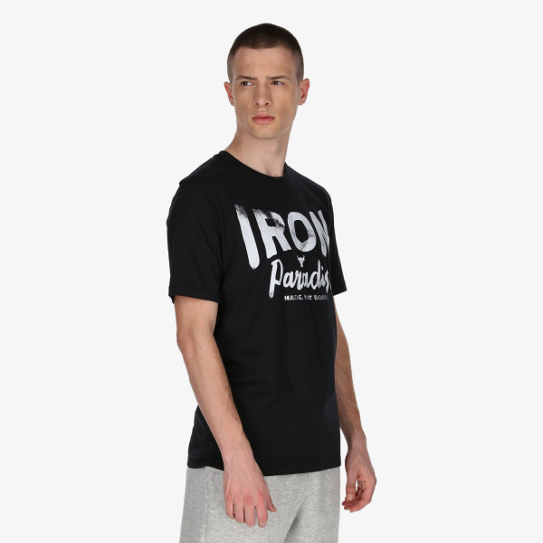 Under Armour Tricou Project Rock Iron Paradise 