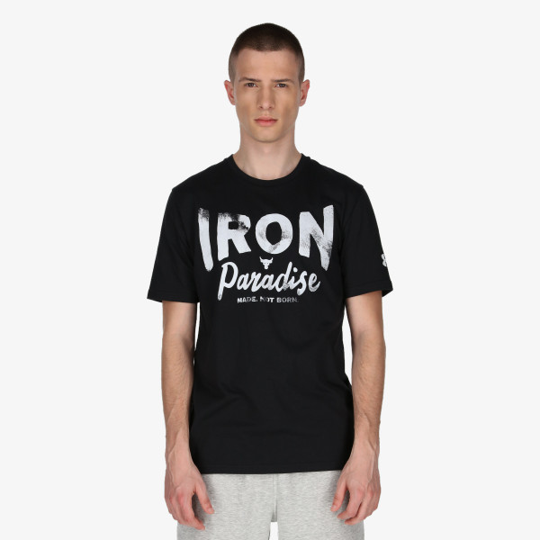 Under Armour Tricou Project Rock Iron Paradise 