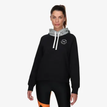UNDER ARMOUR Hanorac Women's Rival Fleece Colorblock Hoodie 