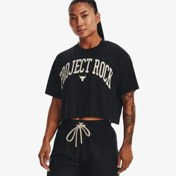 UNDER ARMOUR Tricou Women's Project Rock Crop Short Sleeve 