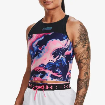 UNDER ARMOUR Tricou fara maneci Women's Run Anywhere Crop Tank 