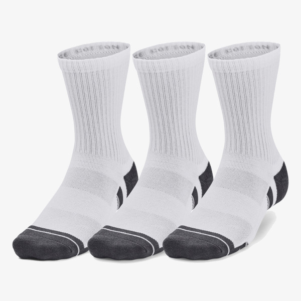 UNDER ARMOUR Sosete Performance Cotton 3-Pack Mid-Crew Socks 
