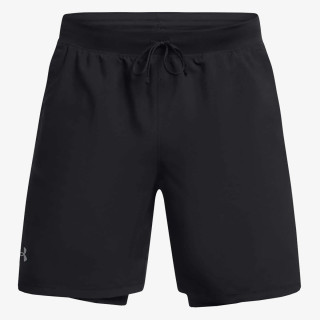 Under Armour Pantaloni scurti UA LAUNCH 7'' 2-IN-1 SHORT 