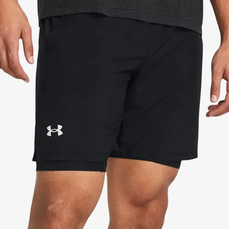 Under Armour Pantaloni scurti UA LAUNCH 7'' 2-IN-1 SHORT 