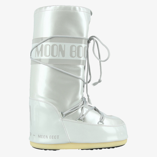 Moon Boot Ghete VINILE MET. WHITE 