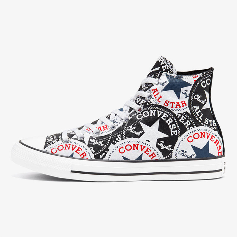 Converse Pantofi Sport CTAS HI BLACK MULTI WHITE SportVision Romania