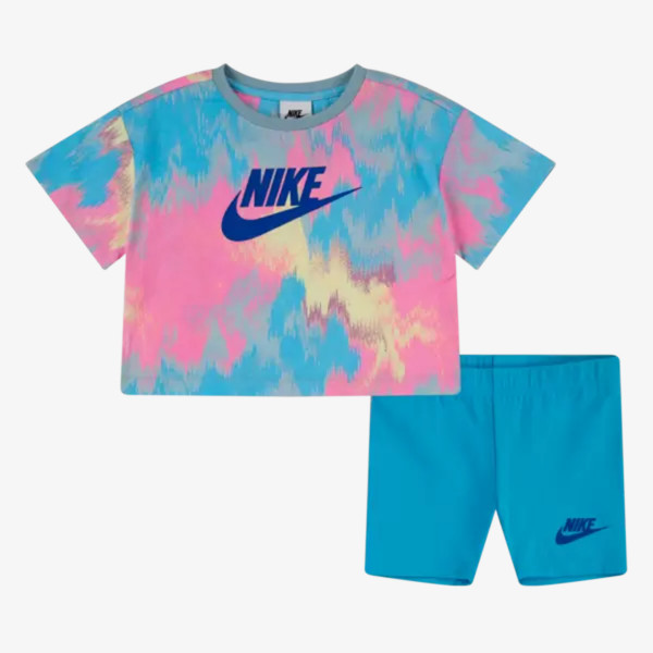 Nike Tricou si pantaloni scurti Printed Boxy Set 