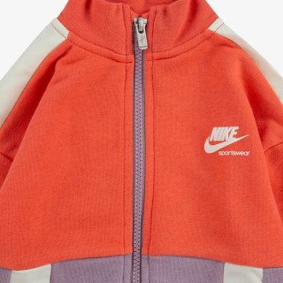 Nike Set HERITAGE LOGO SWEAT SET ORANGE 24 MONTHS IN PINK 