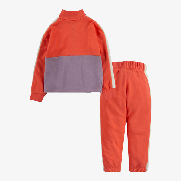 Nike Set HERITAGE LOGO SWEAT SET ORANGE 24 MONTHS IN PINK 