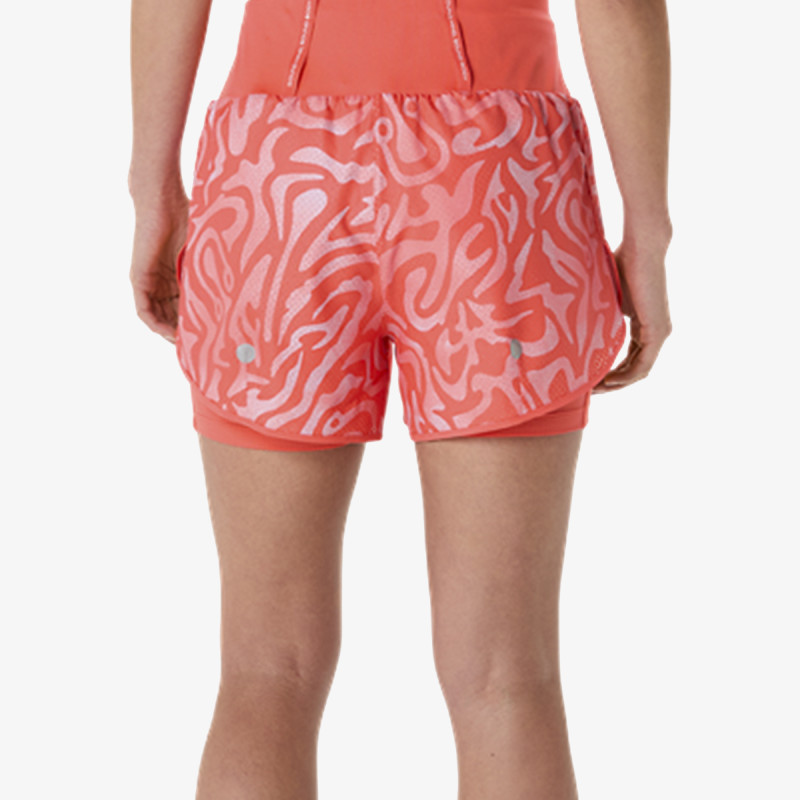 Asics Pantaloni scurti Road All-Over Print 