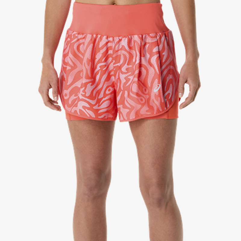 Asics Pantaloni scurti Road All-Over Print 
