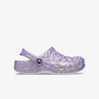 Crocs Papuci CLASSIC IRIDESCENT GEO CLOG KIDS 