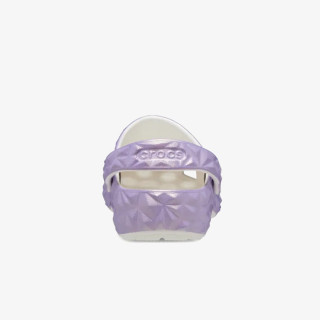 Crocs Papuci CLASSIC IRIDESCENT GEO CLOG KIDS 