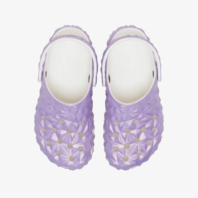 Crocs Papuci CLASSIC IRIDESCENT GEO CLOG KIDS 