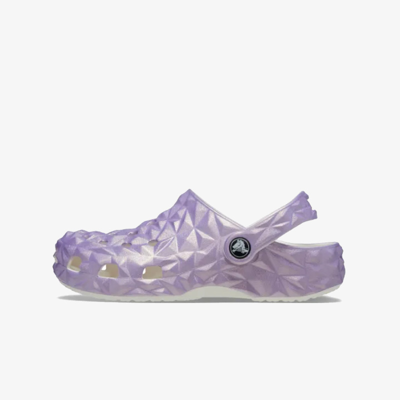Crocs Papuci CLASSIC IRIDESCENT GEO CLOG KIDS 