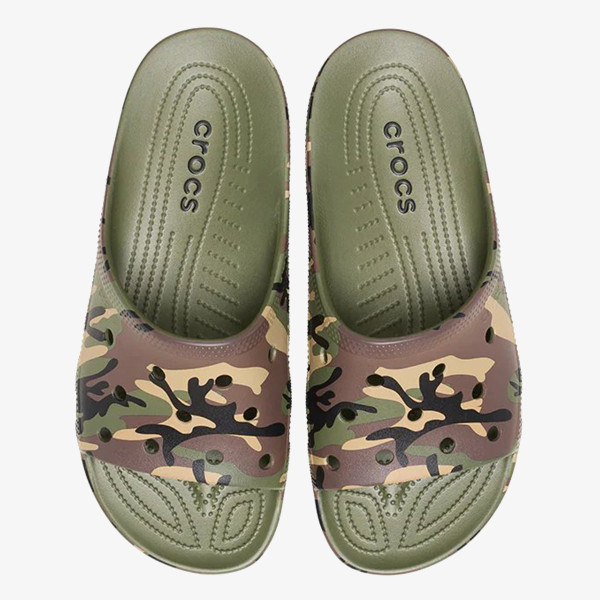Crocs Papuci SATURDAY CAMOUFLAGE SLIDE M 