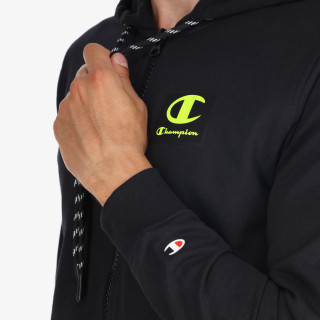 Champion Hanorac RUBBER LOGO FULL ZIP 