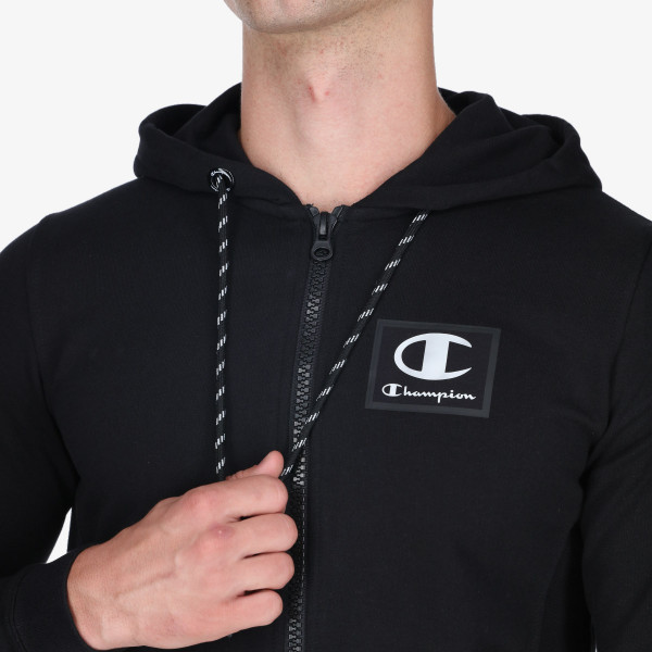 Champion Hanorac RUBBER LOGO FULL ZIP 