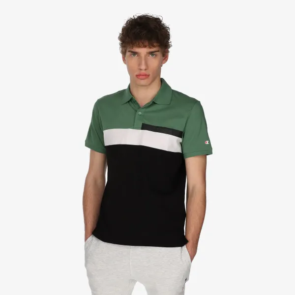 CHAMPION Tricou polo COLOR BLOCK