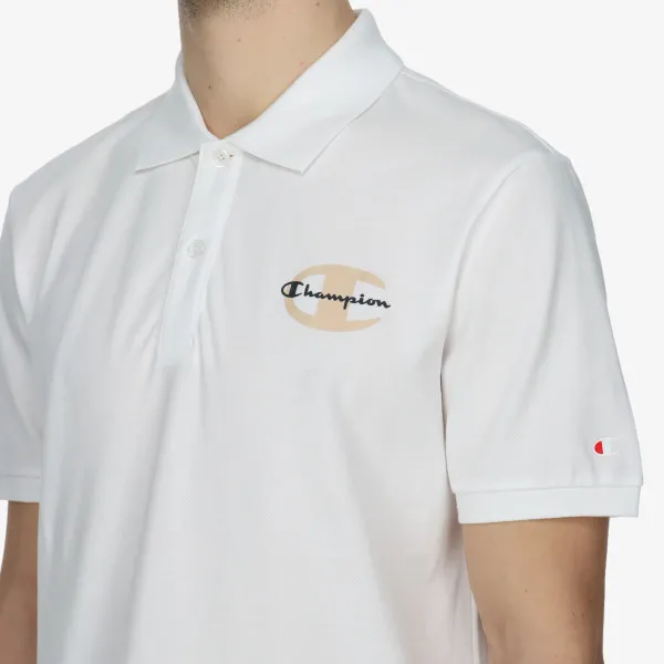 CHAMPION Tricou polo CLASSIC LABEL POLO T-SHIRT 