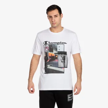 CHAMPION Tricou BASKET PHOTO T-SHIRT 