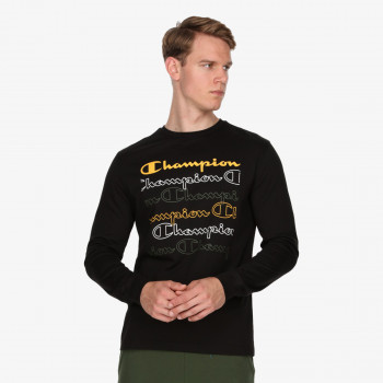 CHAMPION Tricou maneca lunga COLOR BLOCK T-SHIRT 