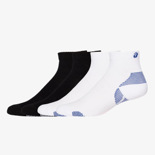 Asics Sosete 2PPK CUSHION RUN QUARTER SOCK 