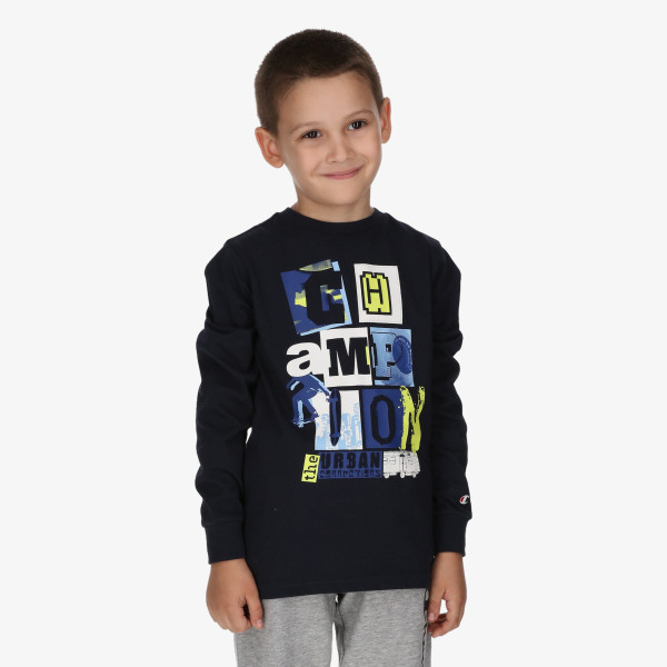 Champion Tricou maneca lunga SKATE LS TEE B 