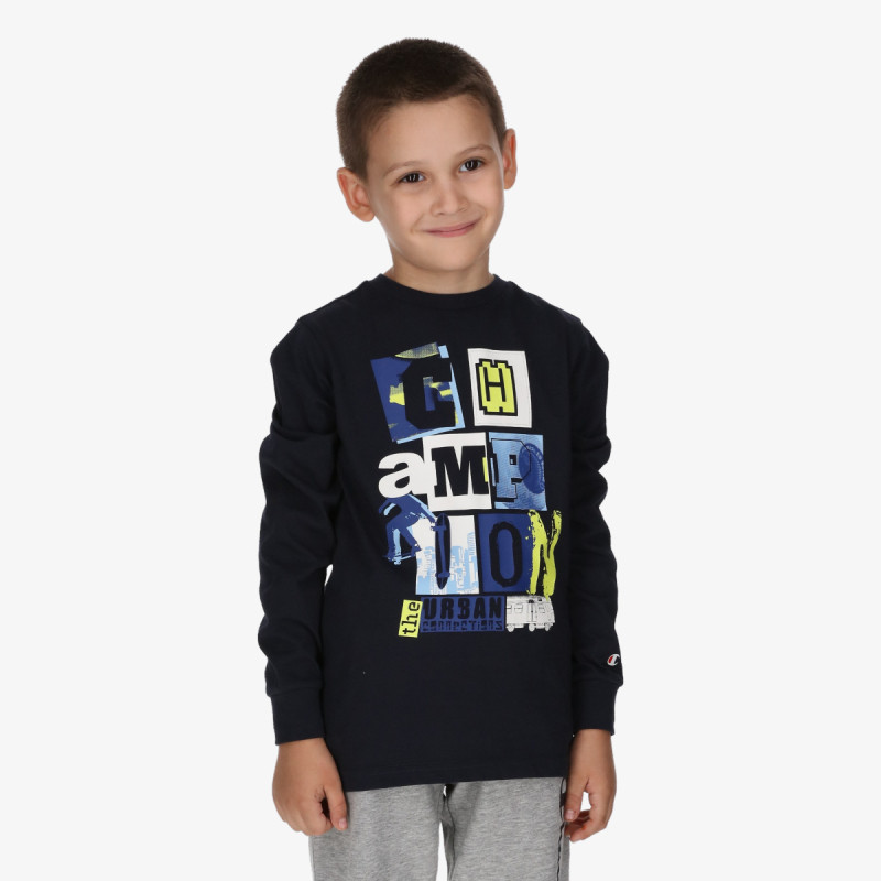 Champion Tricou maneca lunga SKATE LS TEE B 