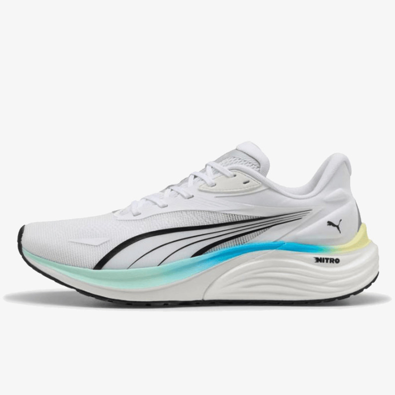 Puma Pantofi Sport Electrify NITRO 4 PUMA White-Mint Melt-S 