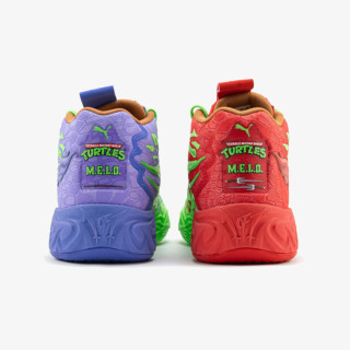 Puma Pantofi Sport MB.04 TMNT R&D Fluro Green Pes-PUMA Red- 