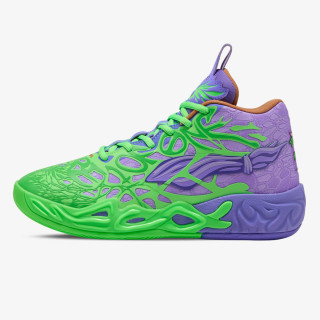 Puma Pantofi Sport MB.04 TMNT R&D Fluro Green Pes-PUMA Red- 
