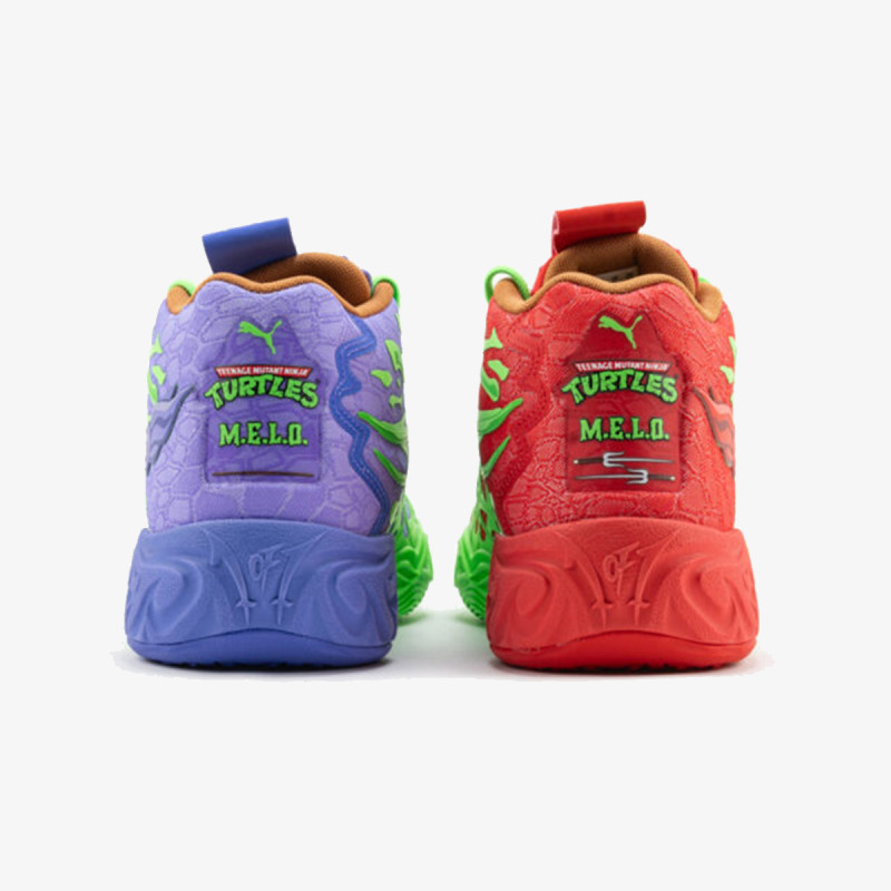 Puma Pantofi Sport MB.04 TMNT R&D Fluro Green Pes-PUMA Red- 