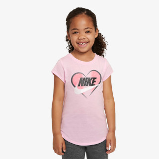 Nike Tricou Pink Seasonal Heart Graphic T-Shirt 