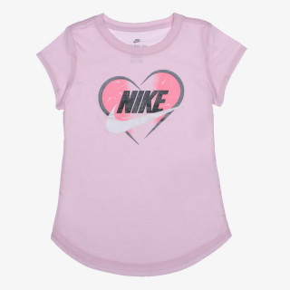 Nike Tricou Pink Seasonal Heart Graphic T-Shirt 