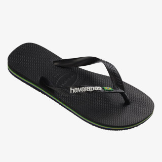 Slapi HAV. BRASIL LOGO BLACK/BLACK I25 