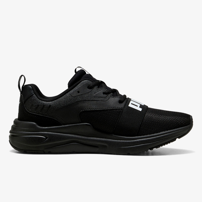 Puma Pantofi Sport SOFTRIDE Wired 2 Puma Black-Puma White 