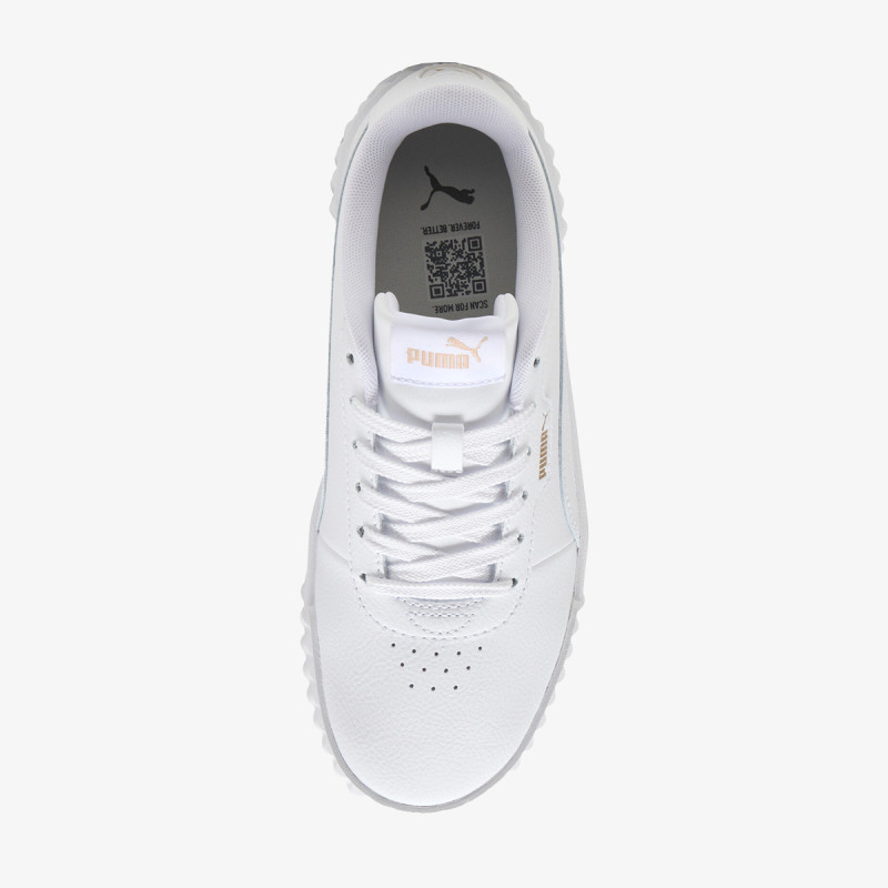 Puma Pantofi Sport Carina 3.0 PUMA White-PUMA Gold 